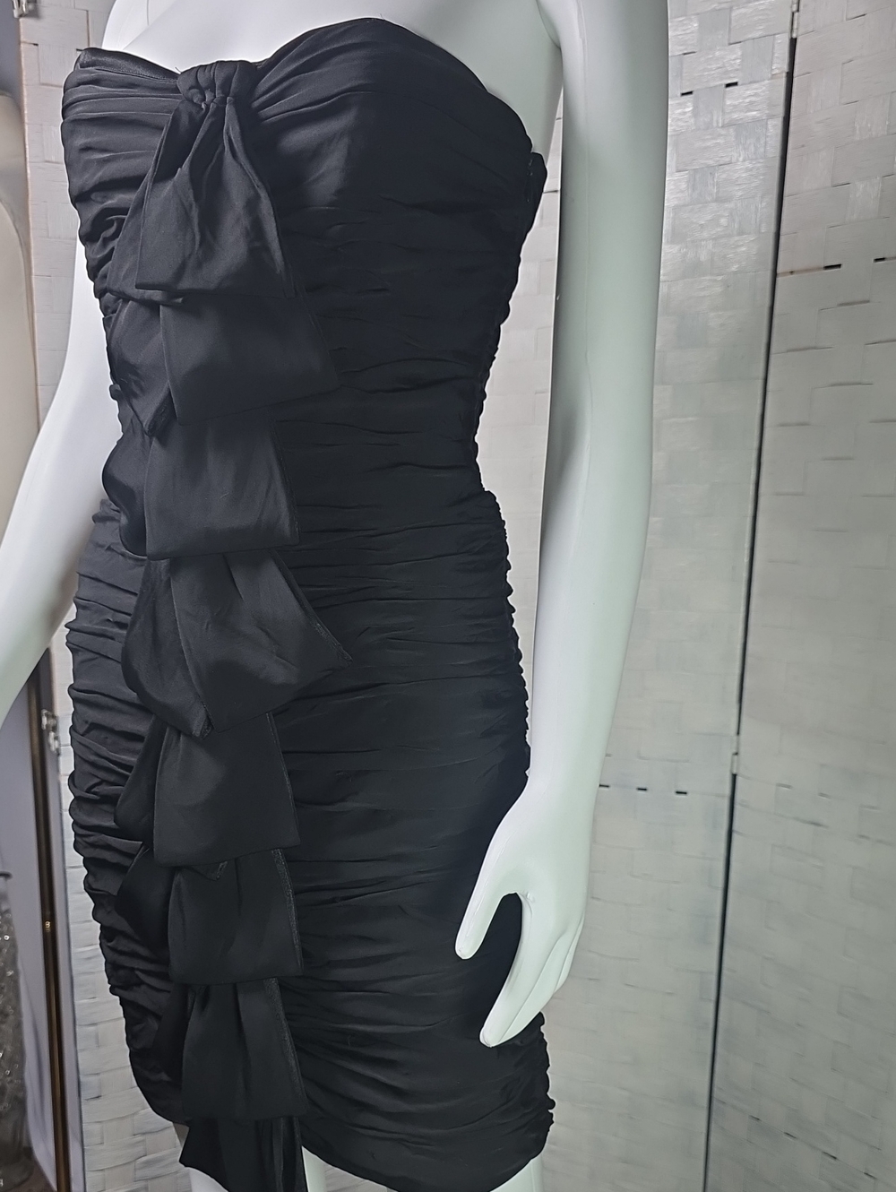 LAUNDRY Strapless Mini